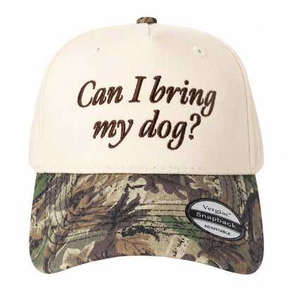 Can I Bring My Dog Pet-themed 5-Panel Trucker Hat