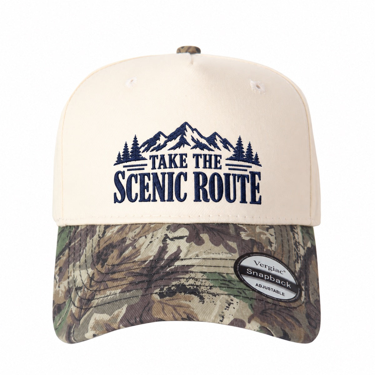 Take The Scenic Route 5-Panel Trucker Hat