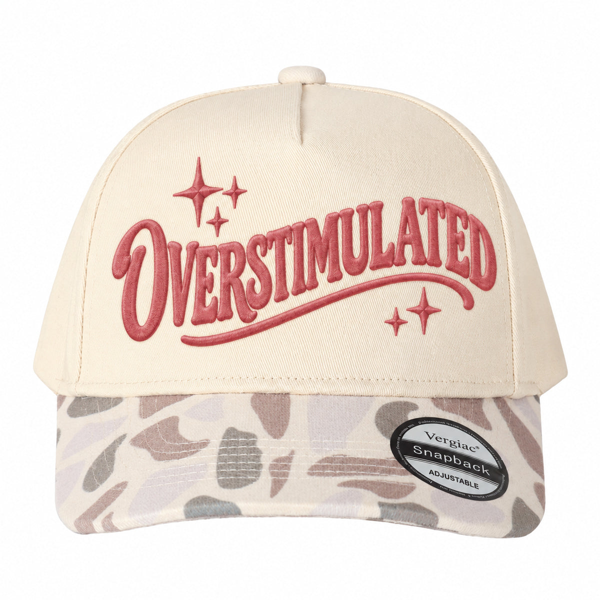 Overstimulated Star 5-Panel Trucker Hat