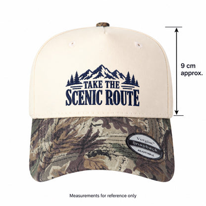 Take The Scenic Route 5-Panel Trucker Hat