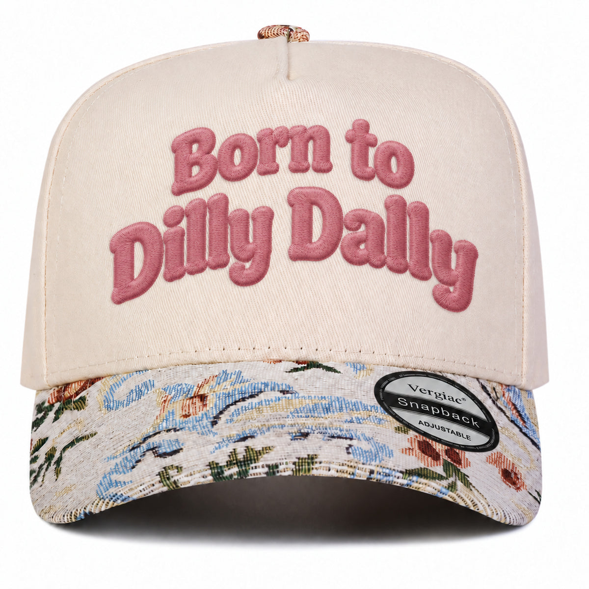 Born To Dilly Dally 5-Panel Trucker Hat