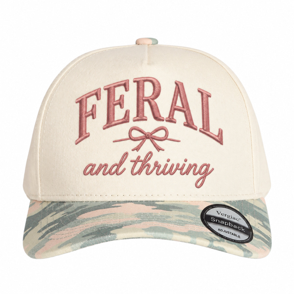 Feral And Thriving 5-Panel Trucker Hat