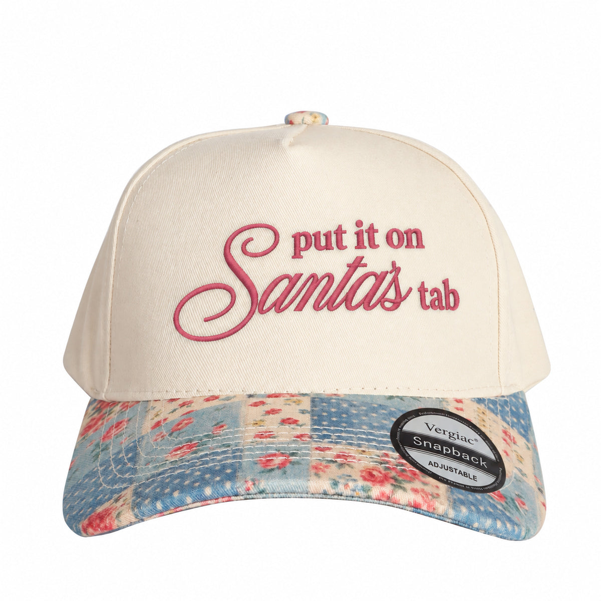 Put It On Santas Tab 5-Panel Trucker Hat