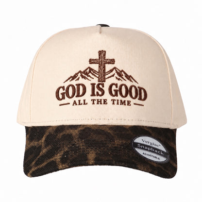 God Is Good All The Time 5-Panel Trucker Hat
