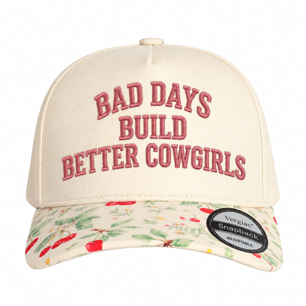 Bad Days Build Better Cowgirls Western Cowboy 5-Panel Trucker Hat