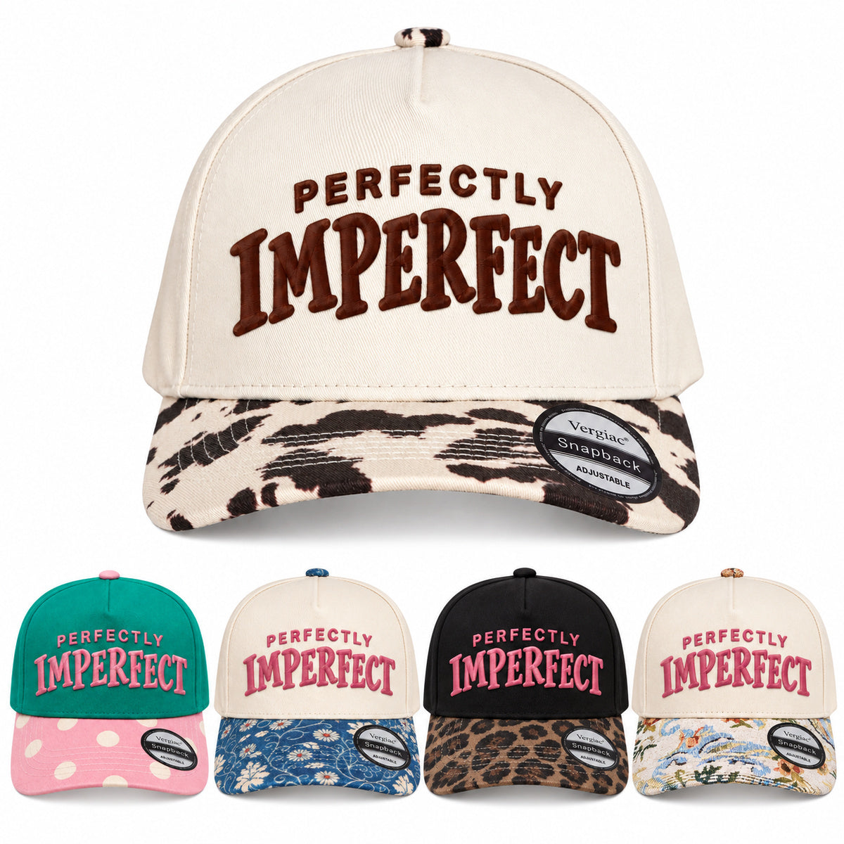 Perfectly Imperfect Vintage 5-Panel Trucker Hat