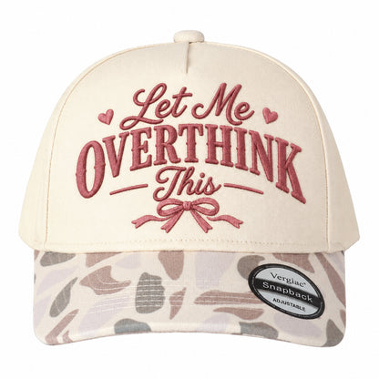 Let Me Overthink This Heart 5-Panel Trucker Hat