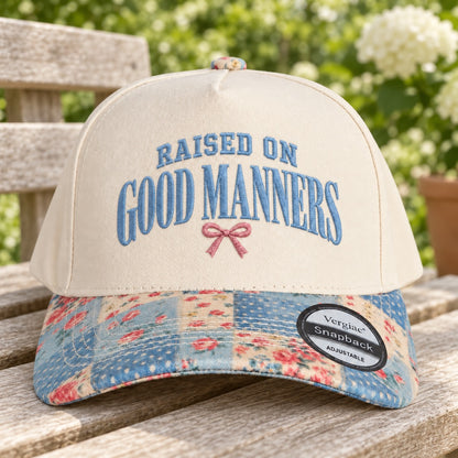 Raised On Good Manners 5-Panel Trucker Hat