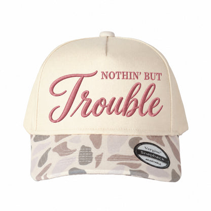 Nothin But Trouble 5-Panel Trucker Hat