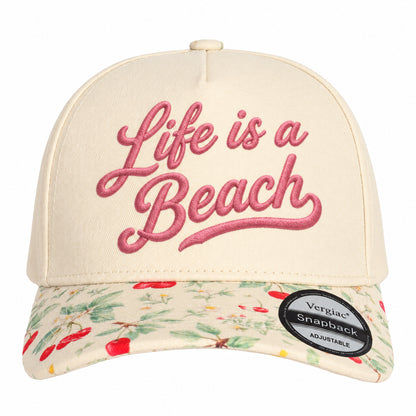 Life Is A Beach 5-Panel Trucker Hat