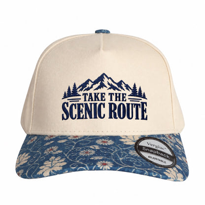 Take The Scenic Route 5-Panel Trucker Hat