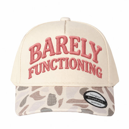 Barely Functioning 5-Panel Trucker Hat