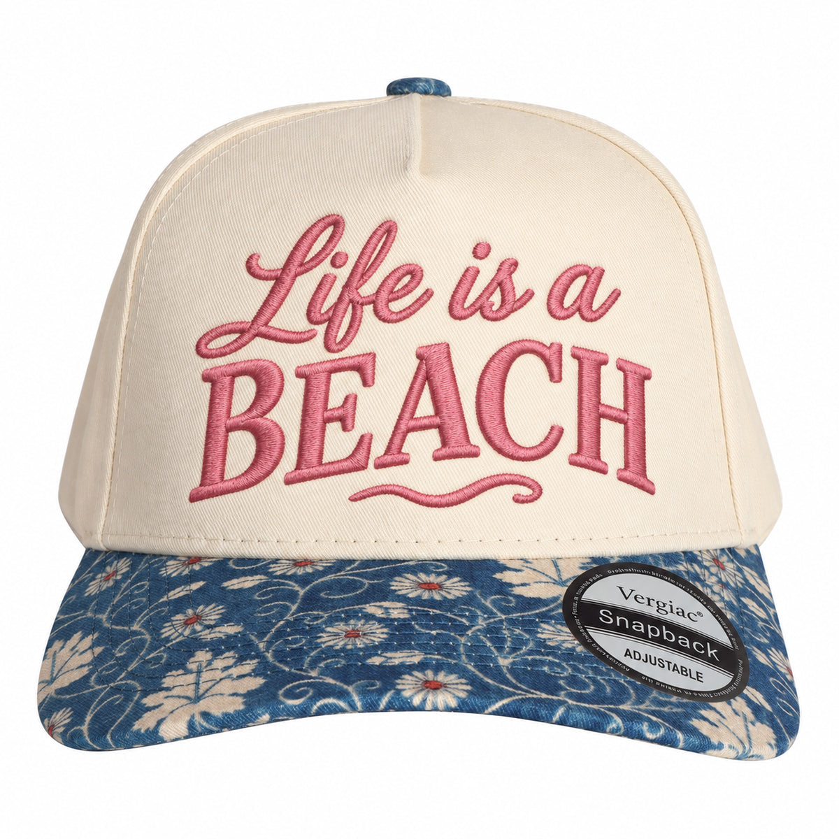 Life Is A Beach 5-Panel Trucker Hat
