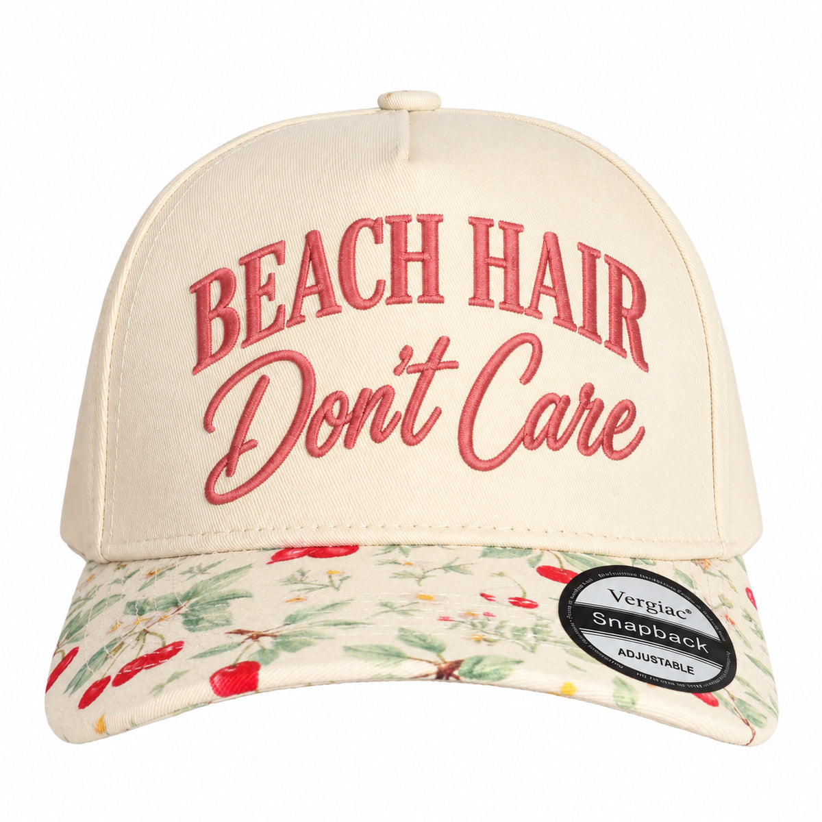 Beach Hair Dont Care Beach-themed 5-Panel Trucker Hat