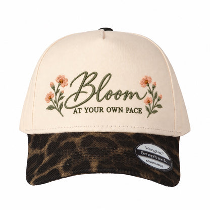 Bloom At Your Own Pace 5-Panel Trucker Hat
