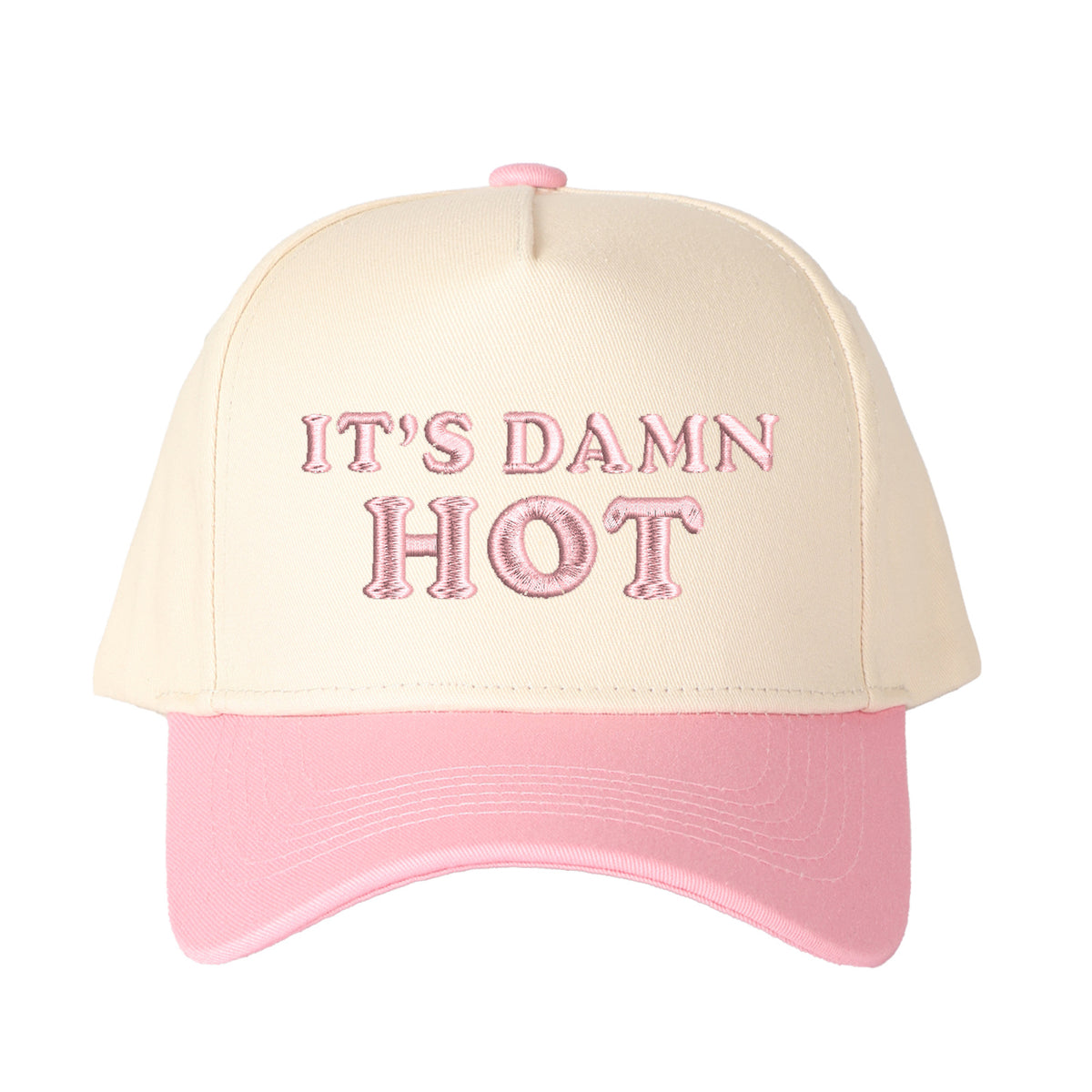 It's Damn Hot Embroidered Trucker Hat