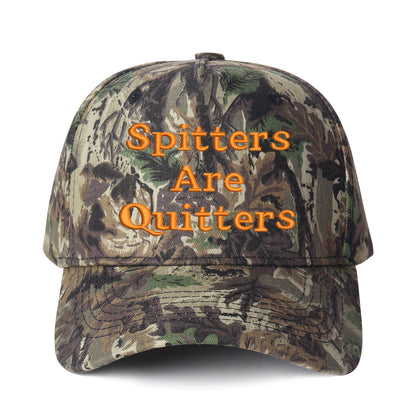 Spitters Are Quitters Embroidered Trucker Hat