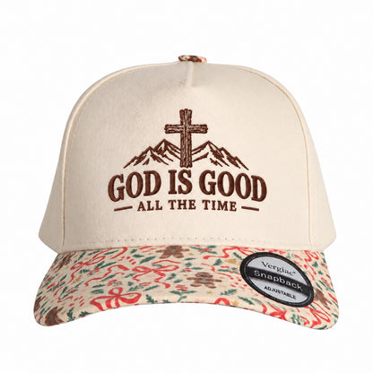 God Is Good All The Time 5-Panel Trucker Hat