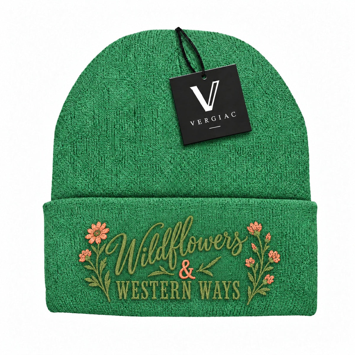 Wildflowers & Western Ways Embroidered Knit Beanie