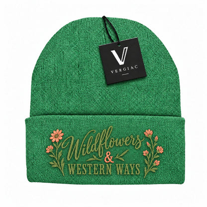 Wildflowers & Western Ways Embroidered Knit Beanie