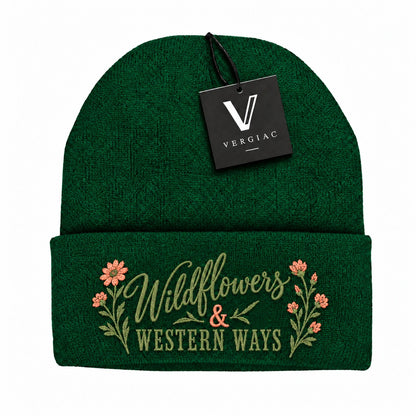Wildflowers & Western Ways Embroidered Knit Beanie