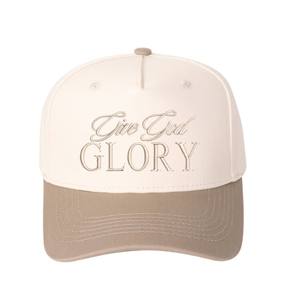 Give God Glory Embroidered Trucker Hat