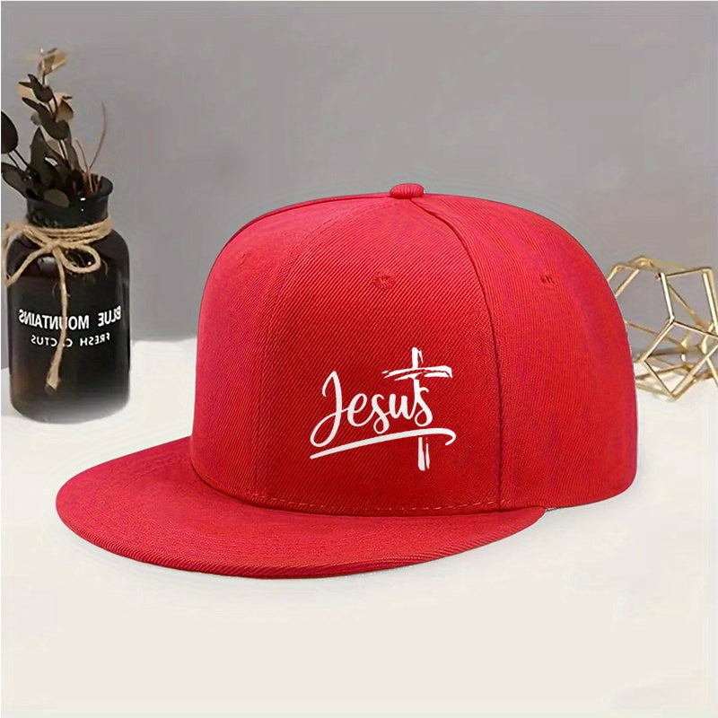 Retro Cross Design Baseball Cap