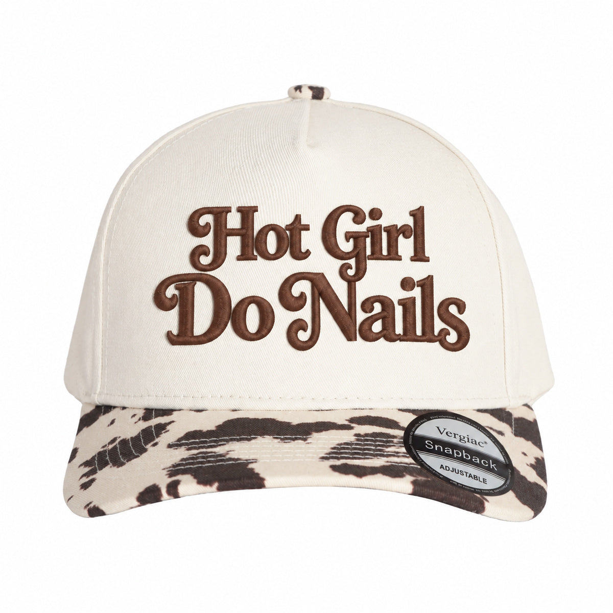 Hot Girl Do Nails Vintage 5-Panel Trucker Hat