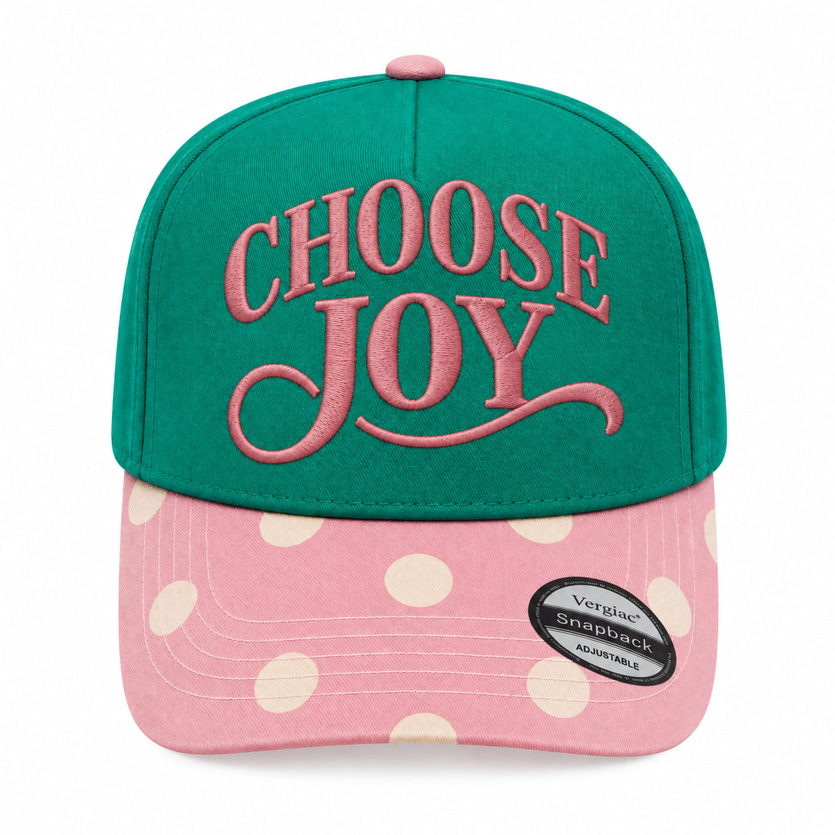 Choose Joy 5-Panel Trucker Hat