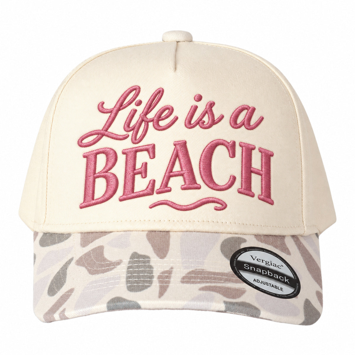 Life Is A Beach 5-Panel Trucker Hat