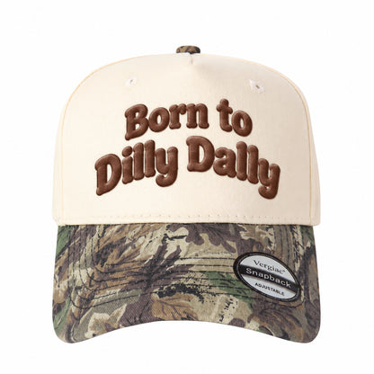 Born To Dilly Dally 5-Panel Trucker Hat