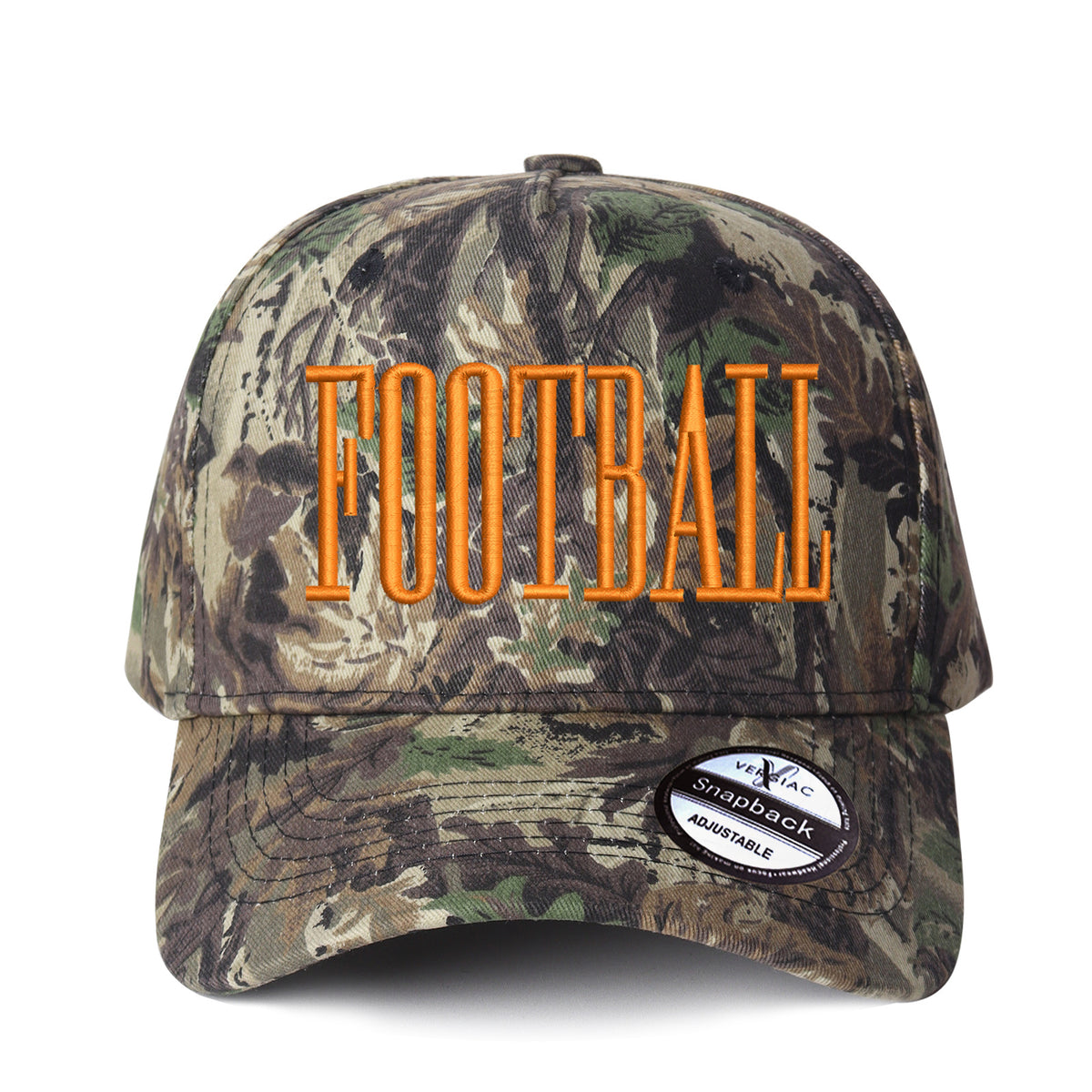 FOOTBALL Letter Embroidered Color Block Trucker Hat Unisex Adjustable Cotton Breathable Fashion Cap for Travel Daily Wear