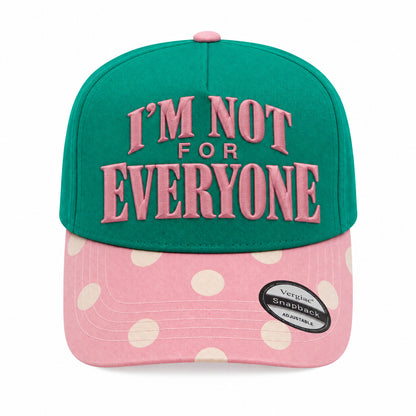 Im Not For Everyone Vintage 5-Panel Trucker Hat