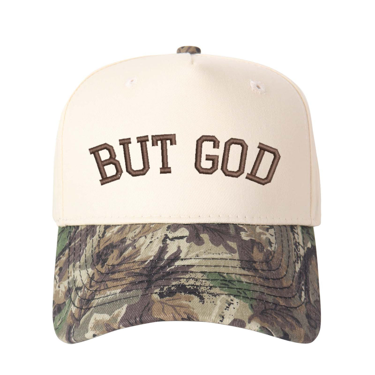 But God Embroidered Trucker Hat