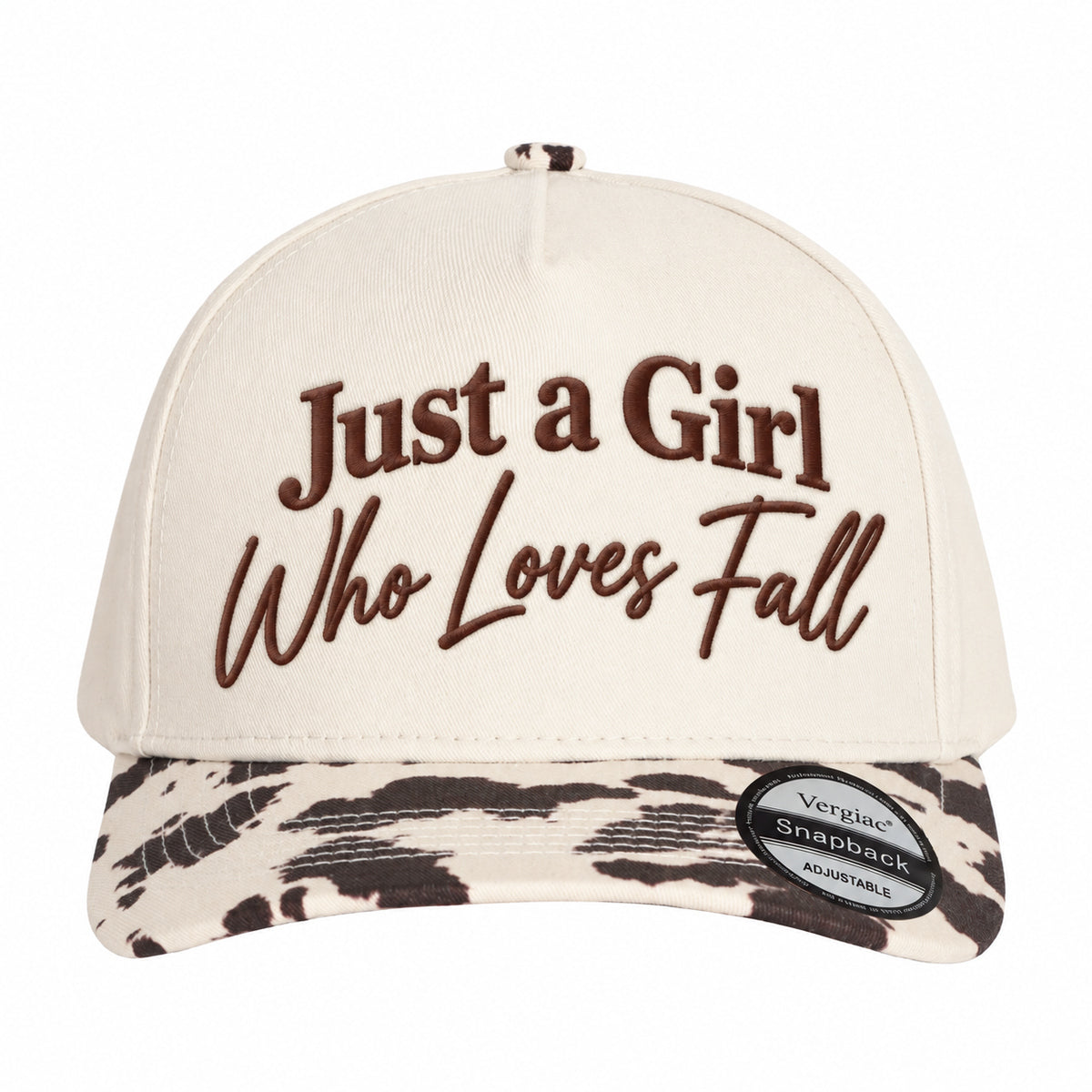 Just A Girl Who Loves Fall Fall-themed 5-Panel Trucker Hat