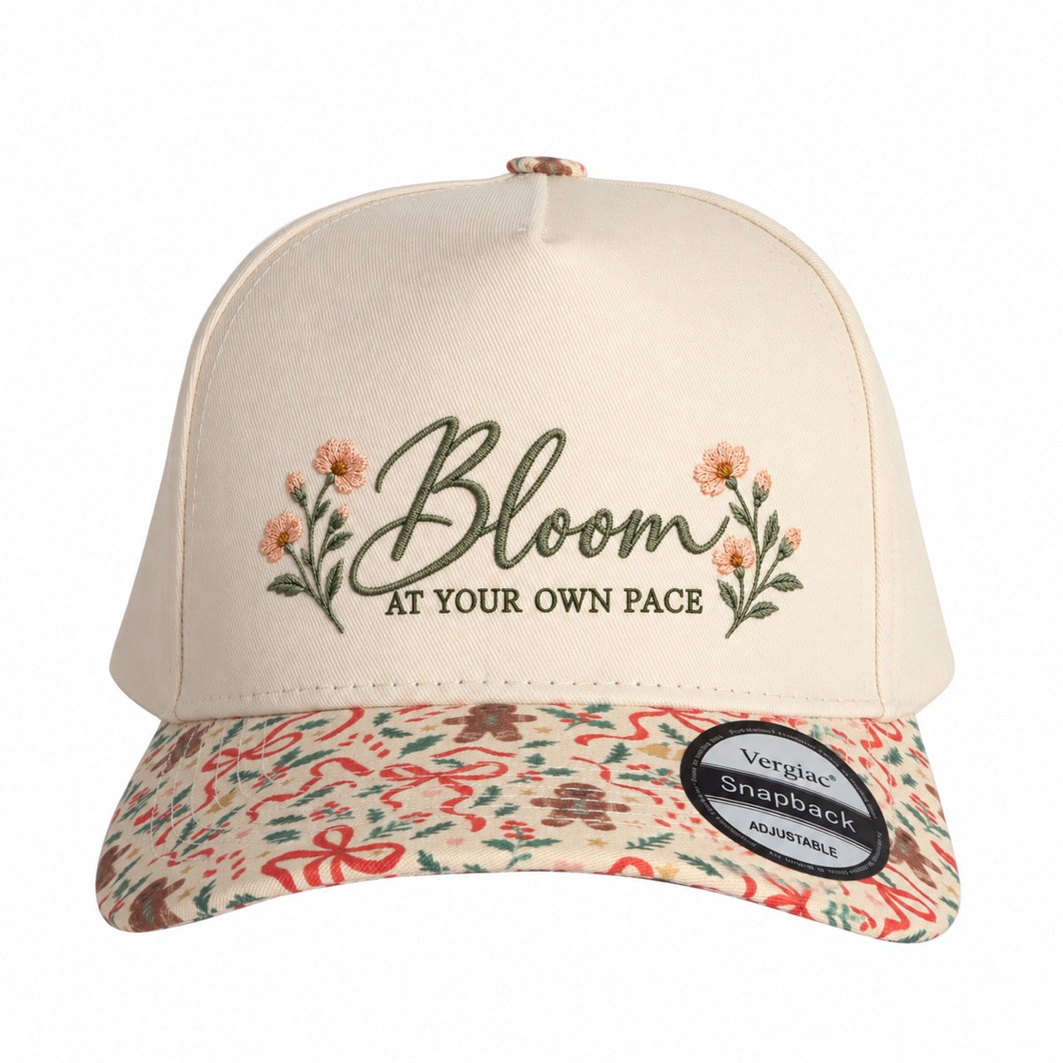Bloom At Your Own Pace 5-Panel Trucker Hat