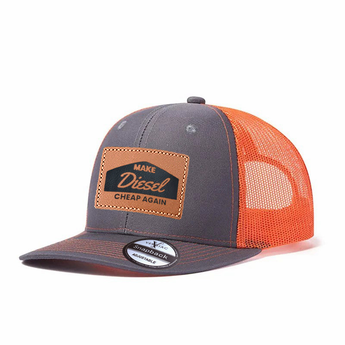 Make Diesel Cheap Again Embroidered Trucker Hat