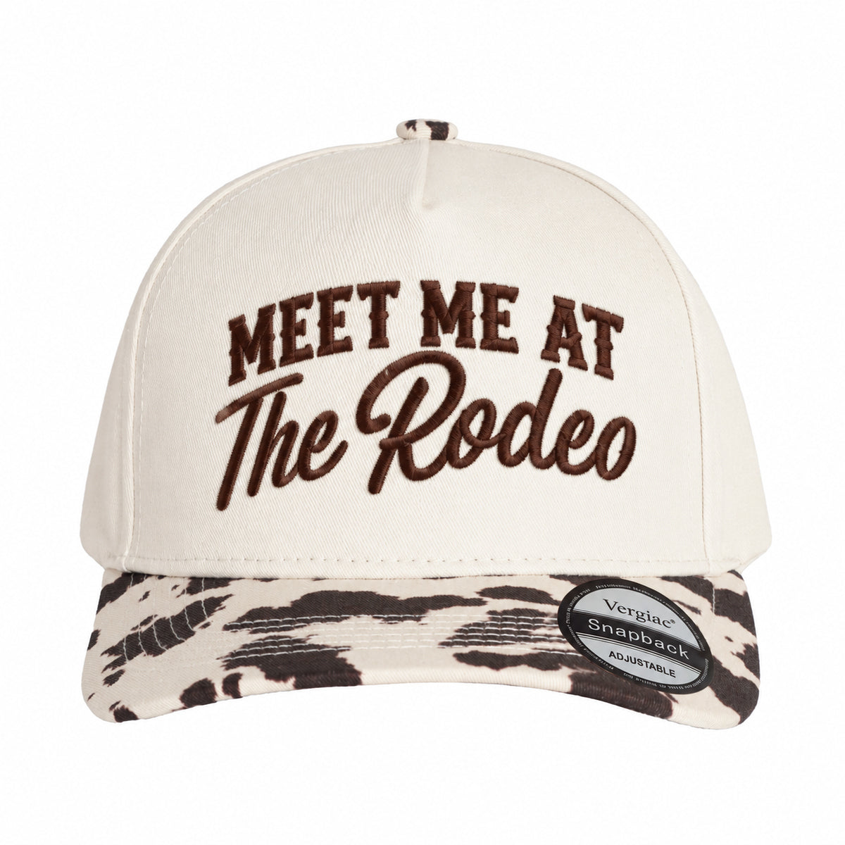 Meet Me At The Rodeo 5-Panel Trucker Hat