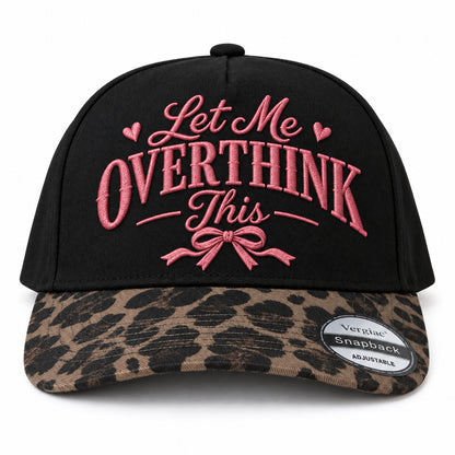 Let Me Overthink This Heart 5-Panel Trucker Hat