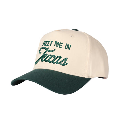Meet Me In Texas Embroidered Trucker Hat