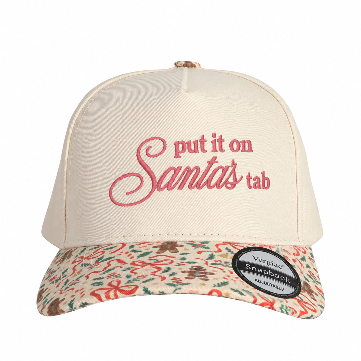 Put It On Santas Tab 5-Panel Trucker Hat