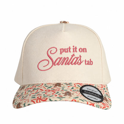Put It On Santas Tab 5-Panel Trucker Hat