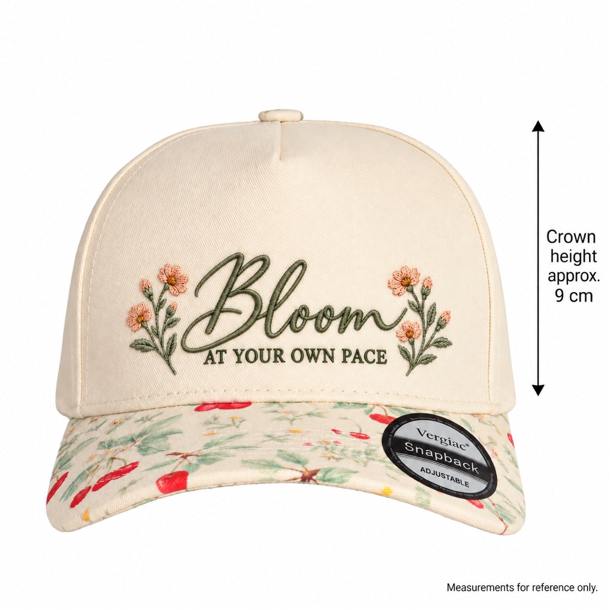 Bloom At Your Own Pace 5-Panel Trucker Hat