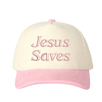 Jesus Saves Embroidered Trucker Hat