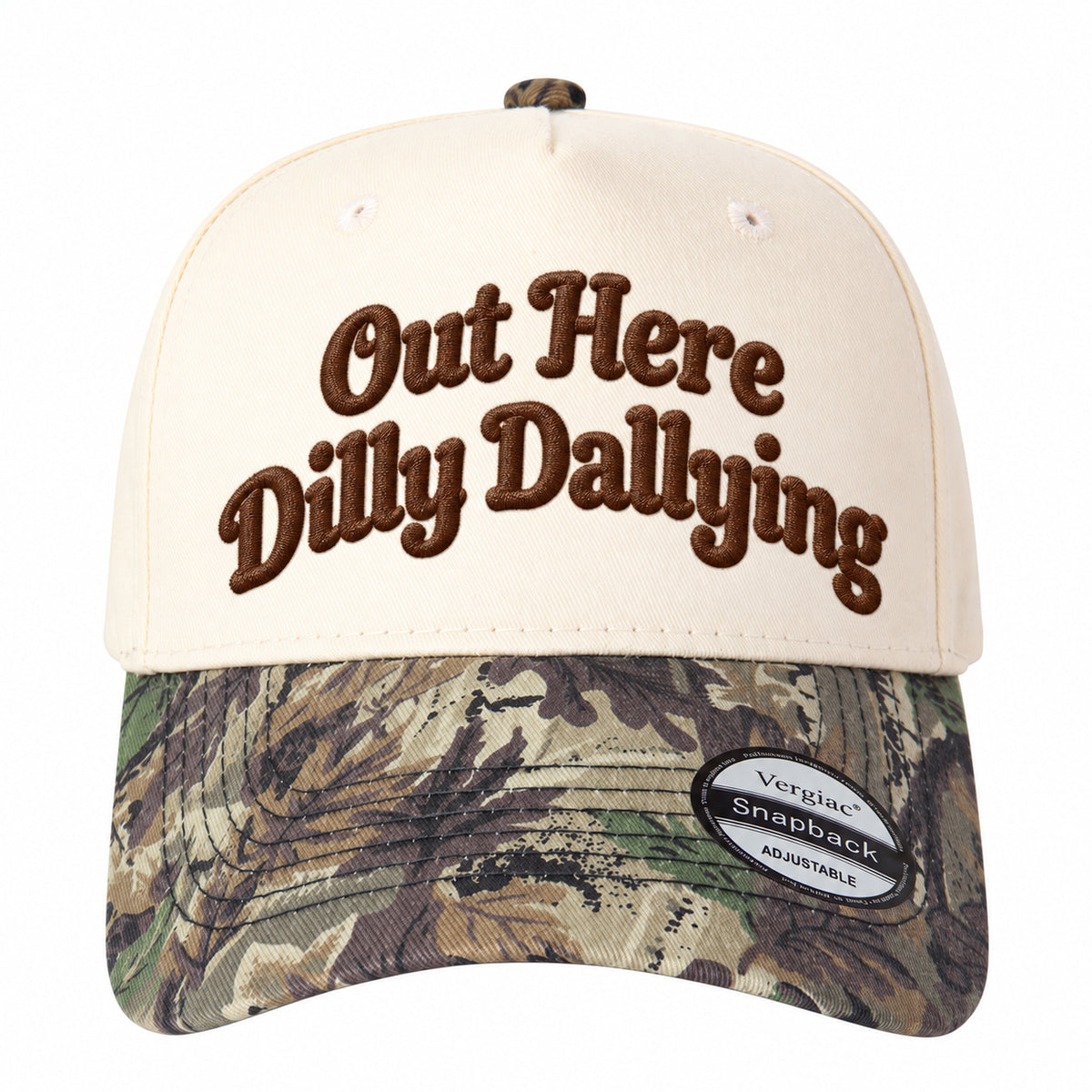 Out Here Dilly Dallying 5-Panel Trucker Hat