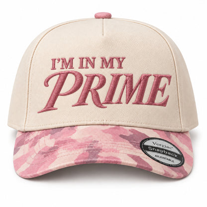Im In My Prime Vintage 5-Panel Trucker Hat