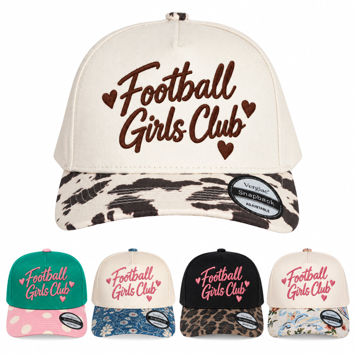 Football Girls Club 5-Panel Trucker Hat