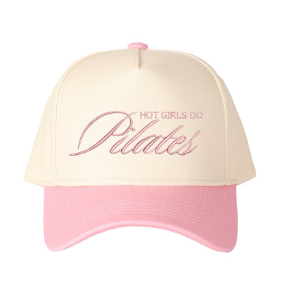 Hot Girls Do Pilates Embroidered Trucker Hat