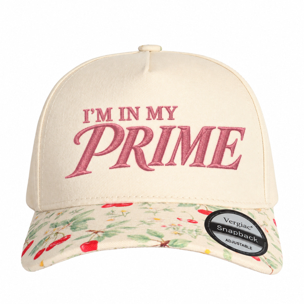 Im In My Prime Vintage 5-Panel Trucker Hat