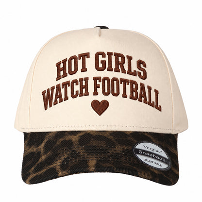 Hot Girls Watch Football 5-Panel Trucker Hat